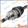 Demi-Arbre de Transmission MTM droite pour OPEL | NPW-PL-179, 25766